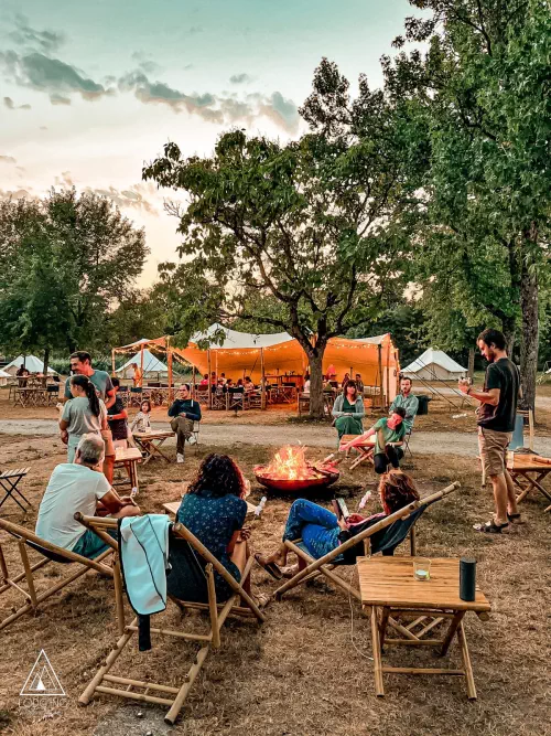 Camping naturel dans le Loir-et-Cher