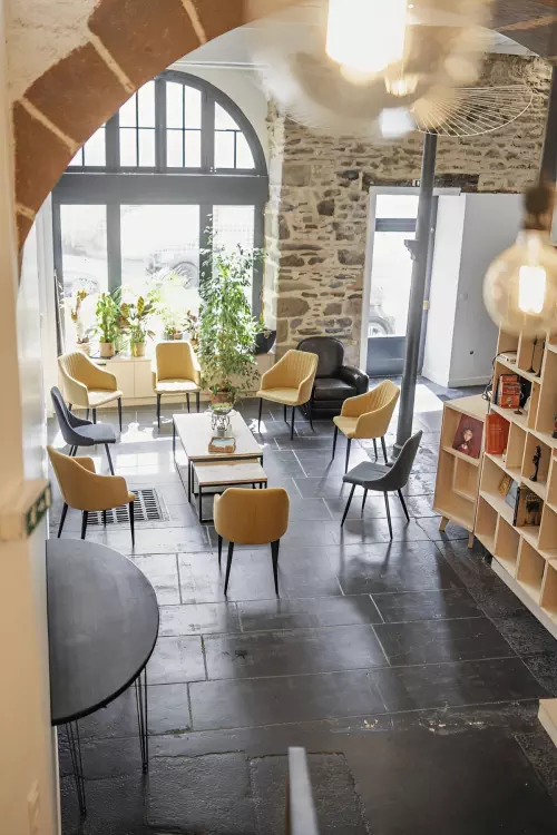 Espace chaleureux au cœur de Rennes