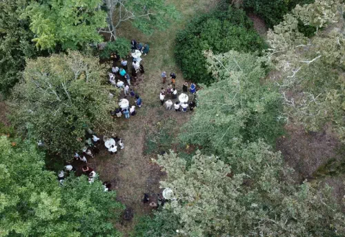 Espace de réception dans les Landes