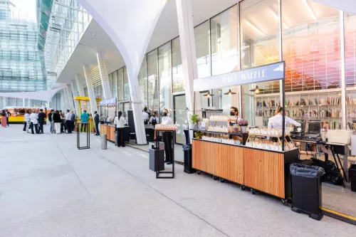 Les stands gourmands et itinérants