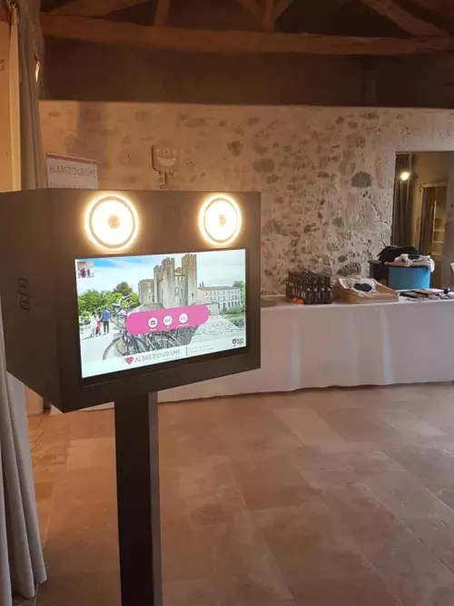 Location borne photo