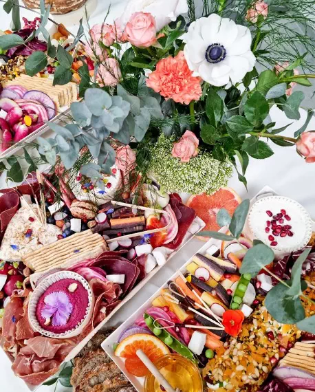 Grazing food à la française en Haute-Savoie