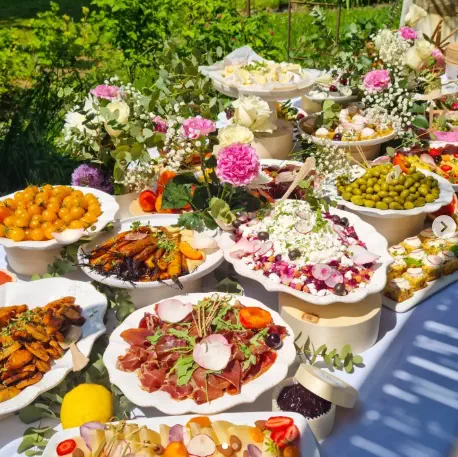 Grazing food à la française en Haute-Savoie