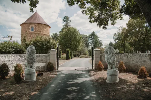 Château au cœur des vignobles à Bergerac