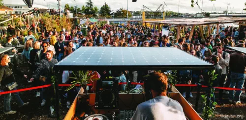 Sonorisation d'une main stage