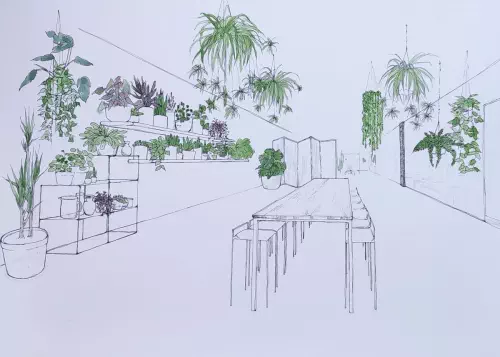 Tiers-lieu végétalisé à Dijon