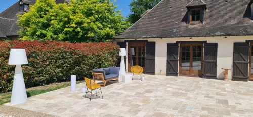 Domaine ressourçant et ses étangs dans le Cher