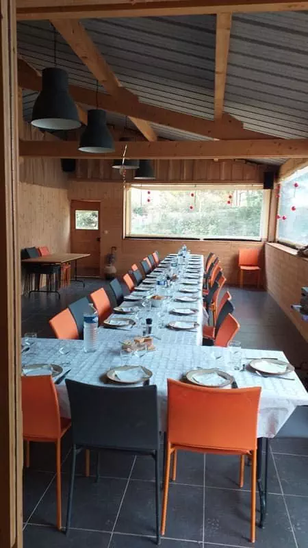 Hameau de réception dans l'Yonne