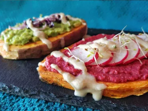 Tartine apéritive végan