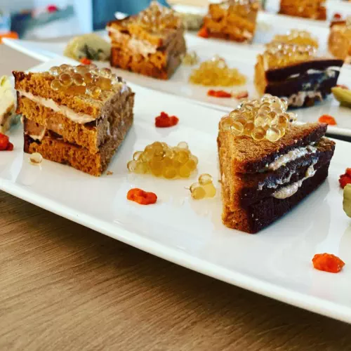 toasts de pain d'épice