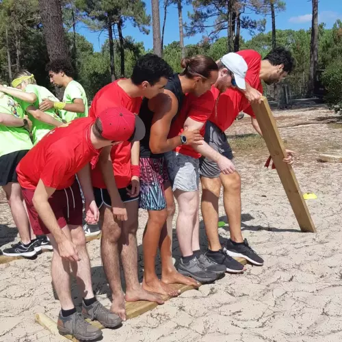 Teambuilding, stage cohésion et sensibilisation