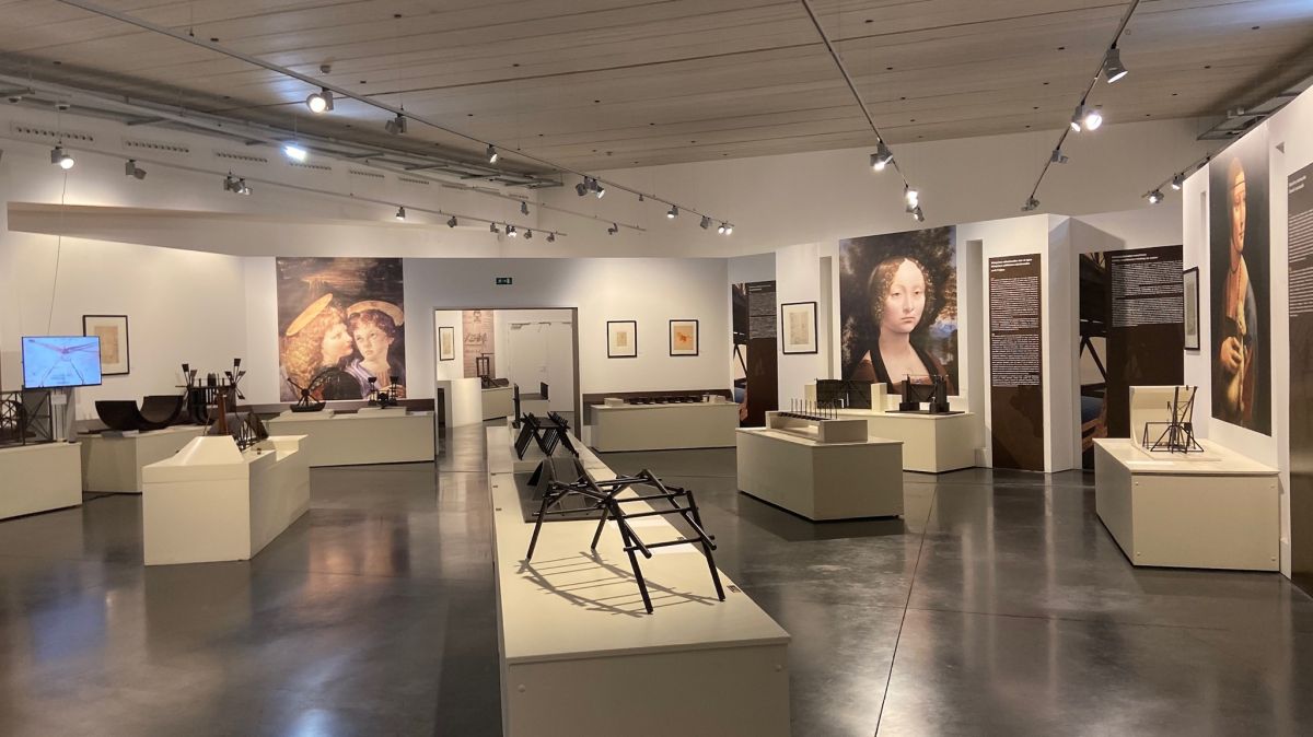 Salle d'exposition du musée