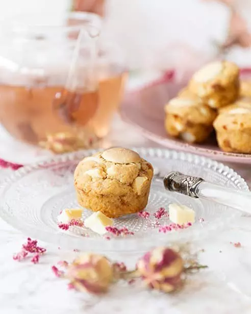 Muffkie chocolat blanc et noix de macadomia
