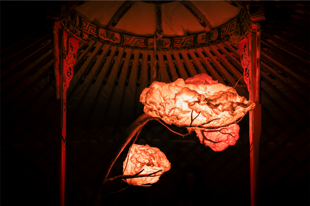 Focus sur la sculpture de l'Arbre-Soleil - crédit photo Quentin Chevrier