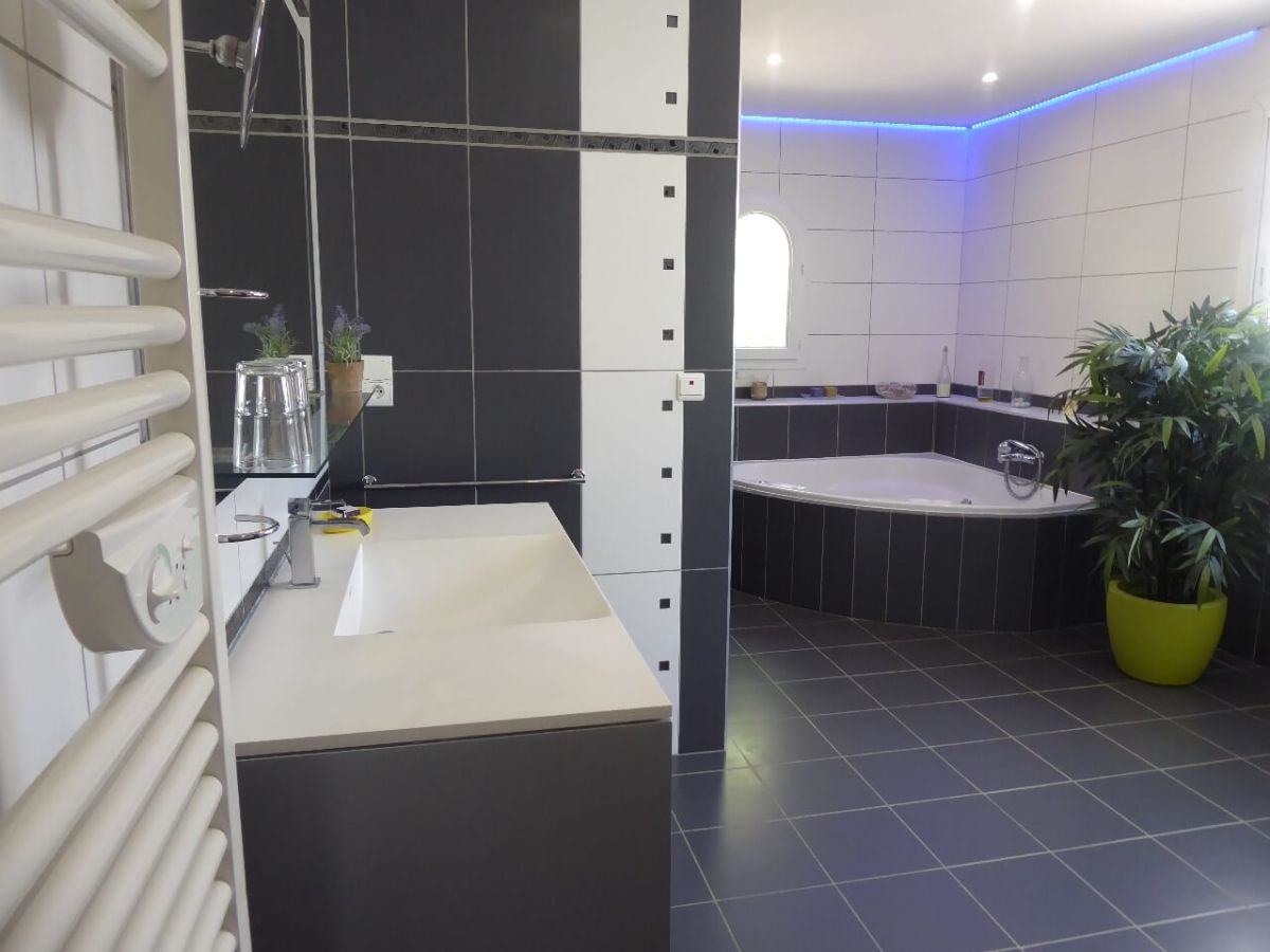 salle de bain gîte Mas