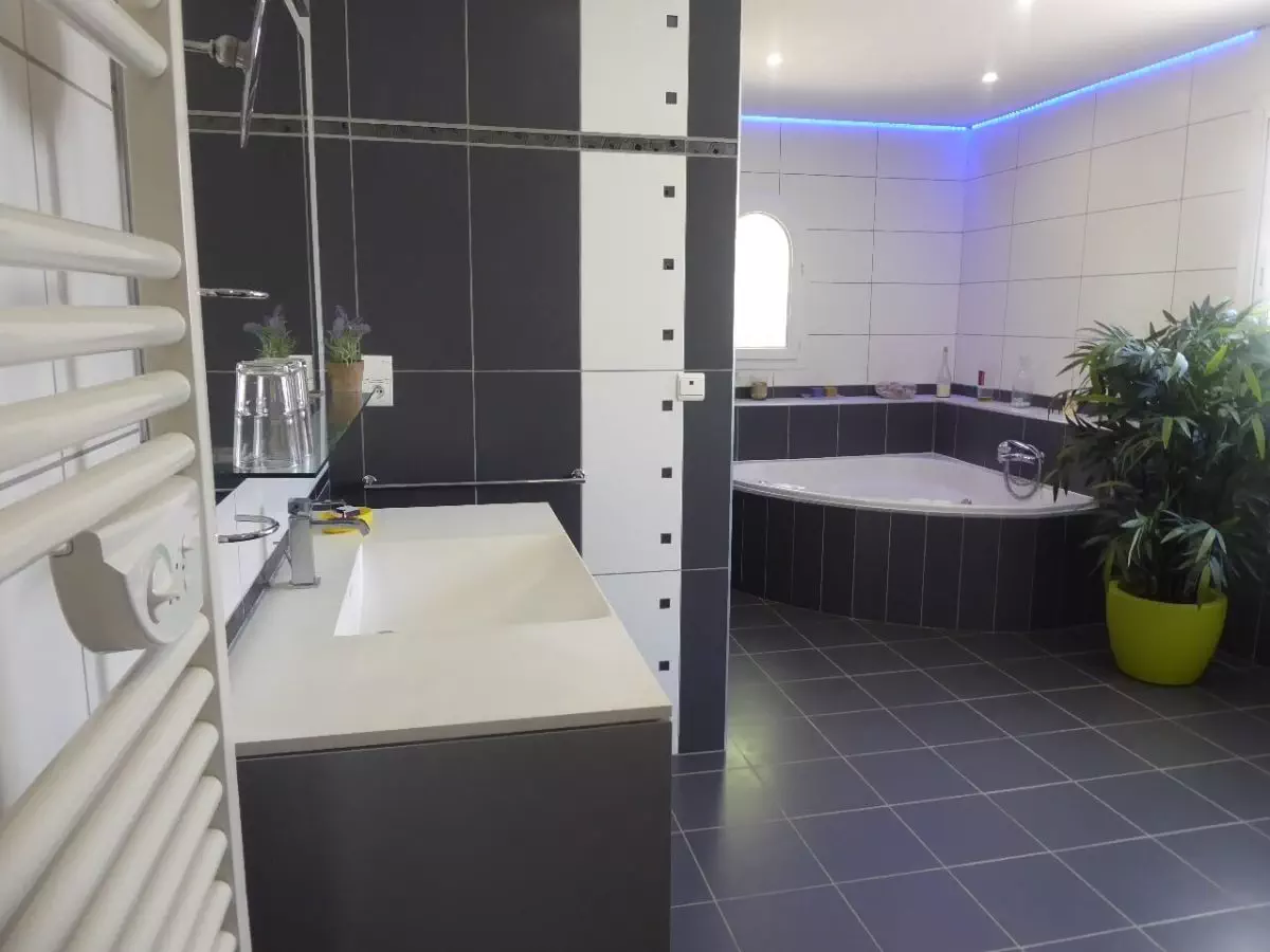 salle de bain gîte Mas