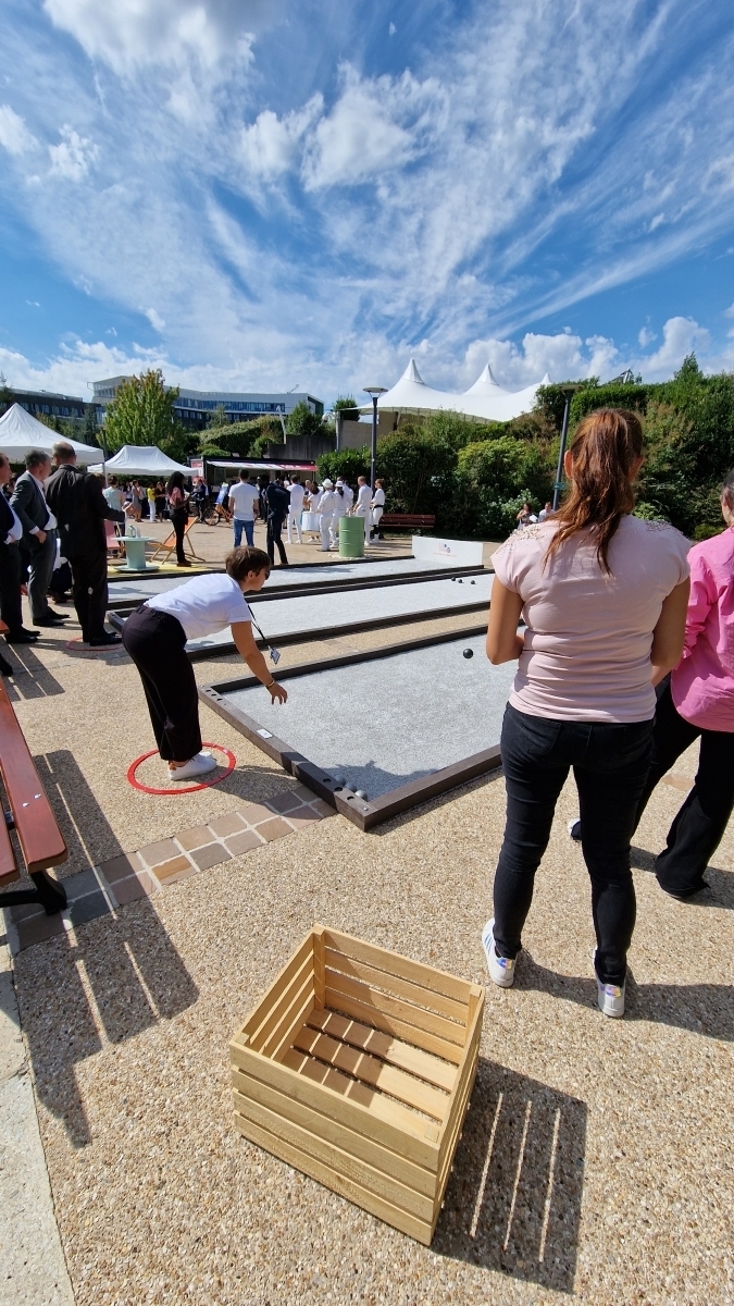 Animation pétanque