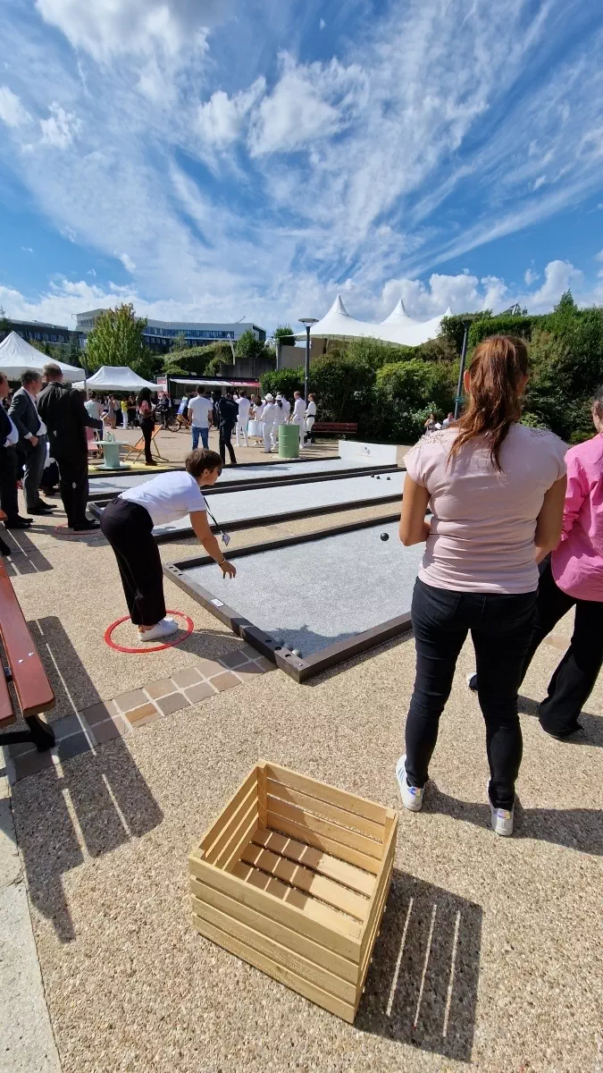Animation pétanque