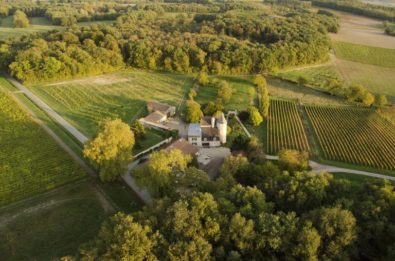 vue panoramique du domaine