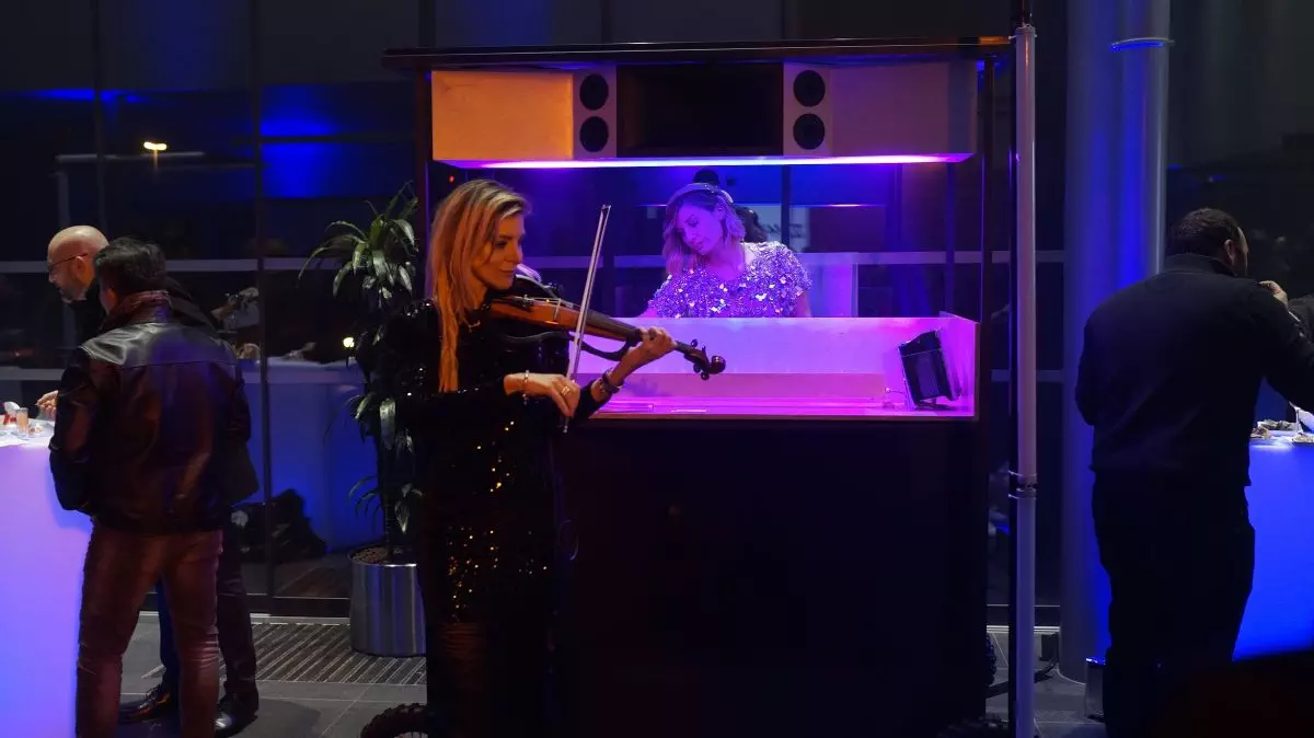 Sonorisation d'un événement d'entreprise