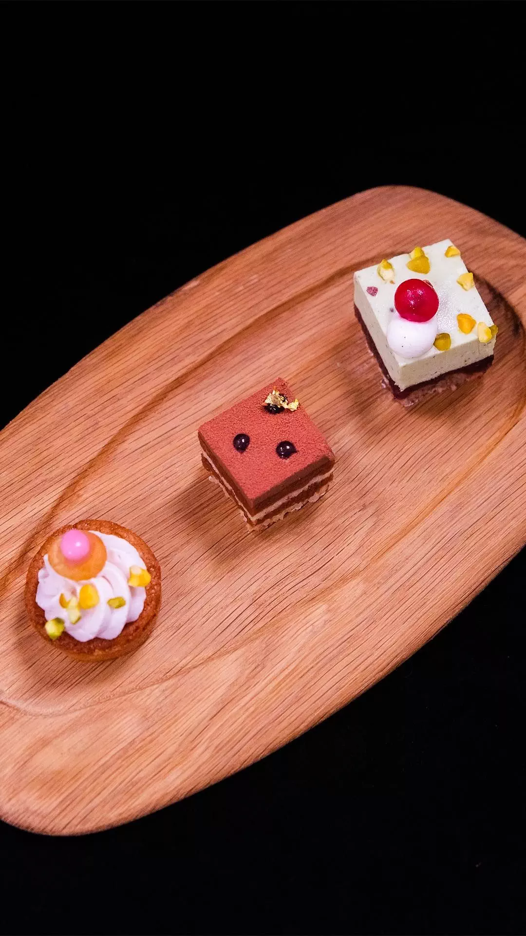 Trio de mignardises