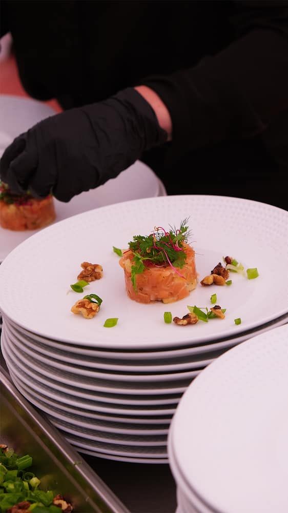 Tartare de saumon
