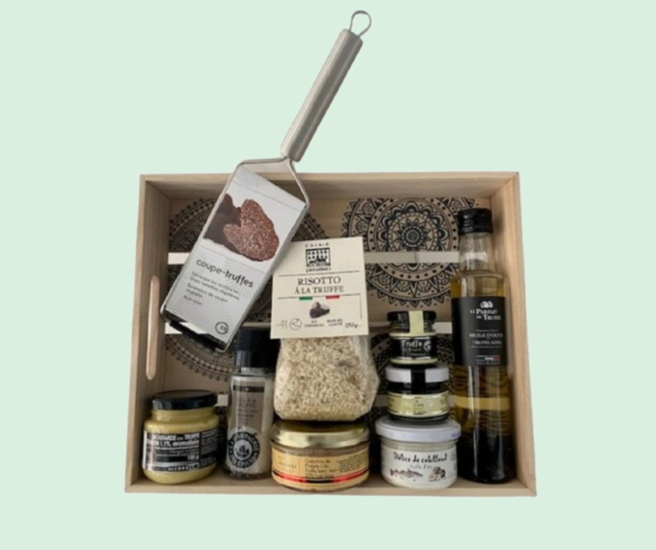 panier gourmand à la truffe