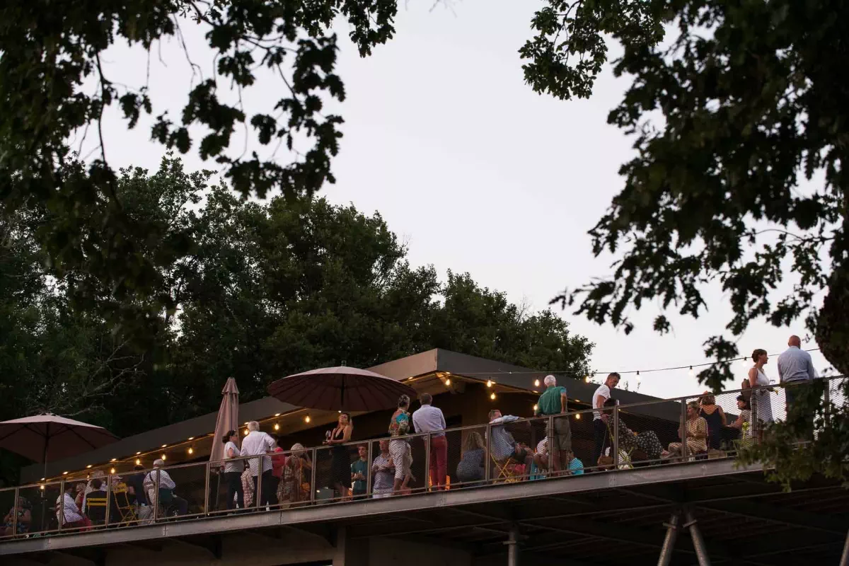 Terrasse du domaine