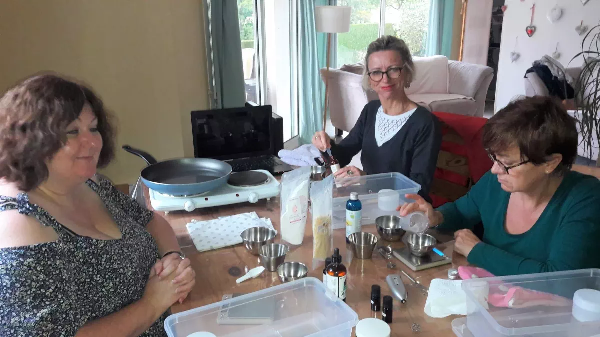 Atelier confection d'une baume 