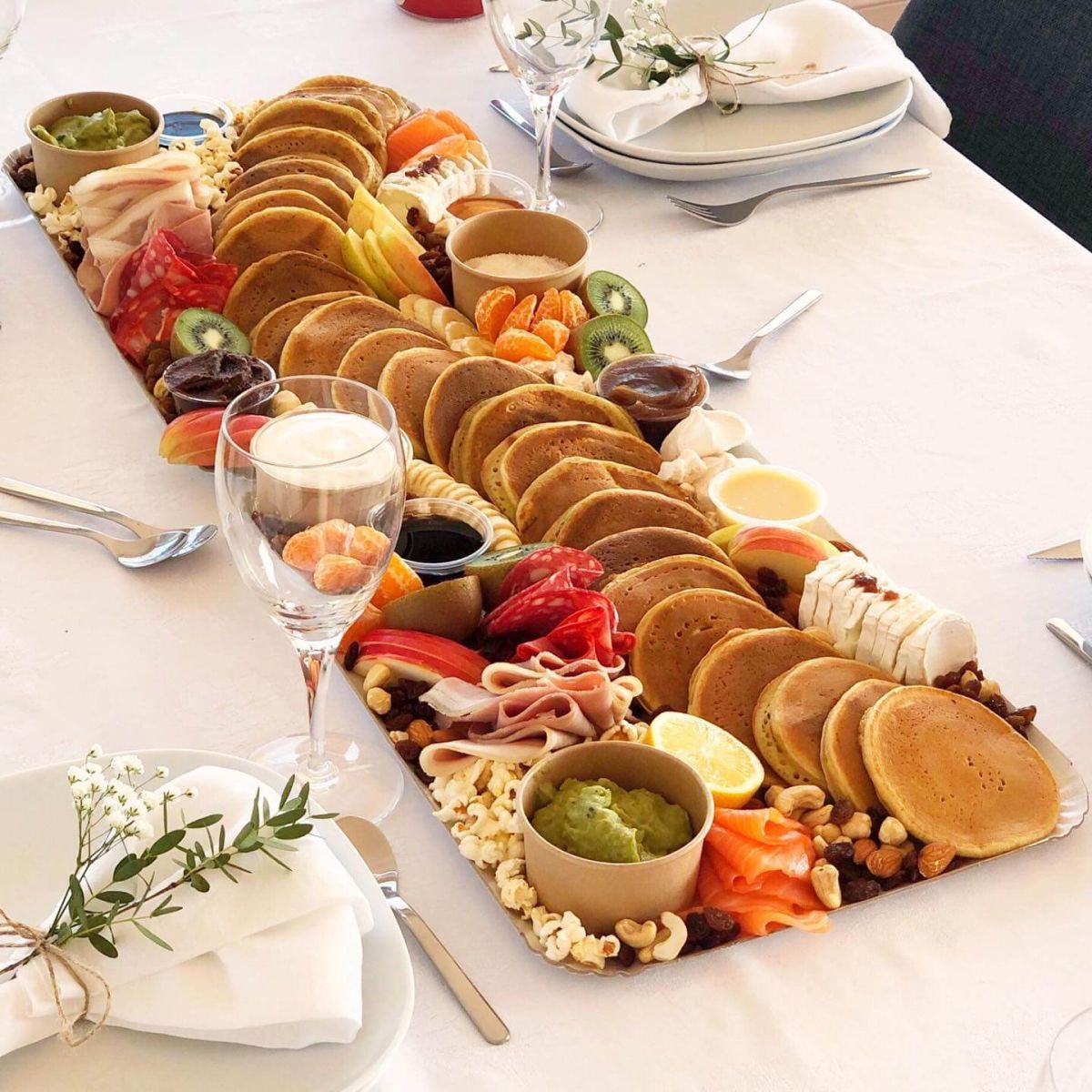 repas original pancakes