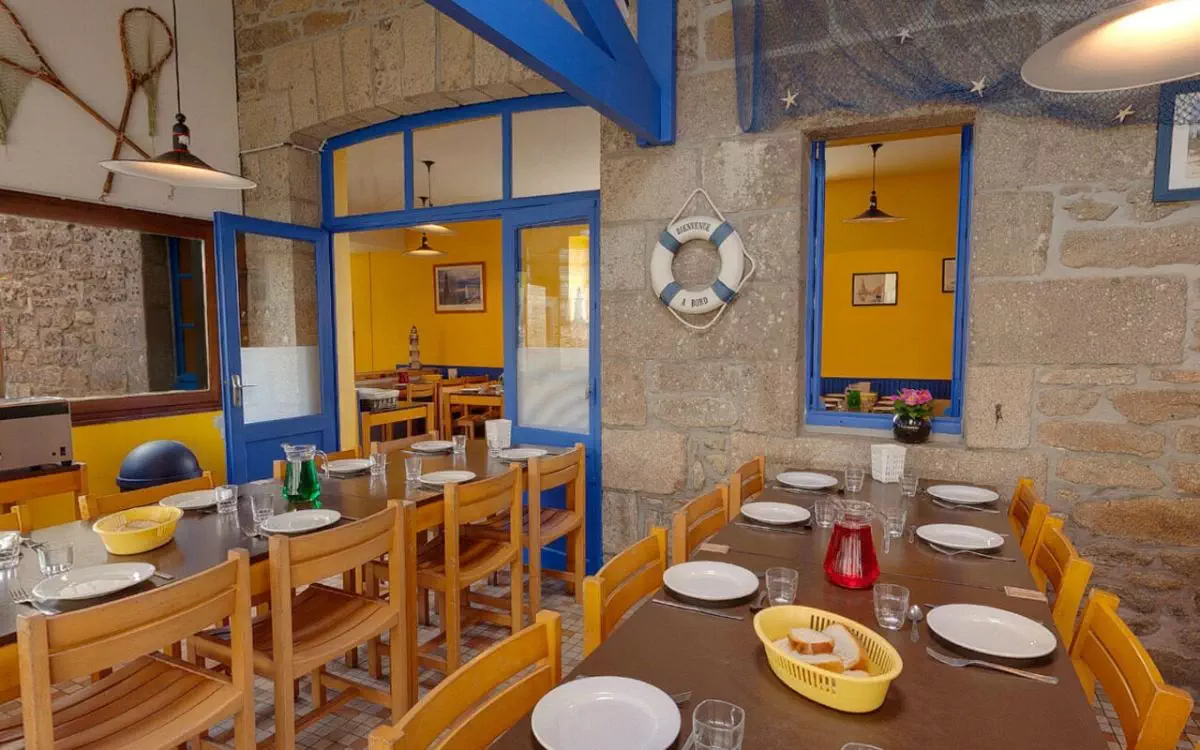 Repas sur les lieux
