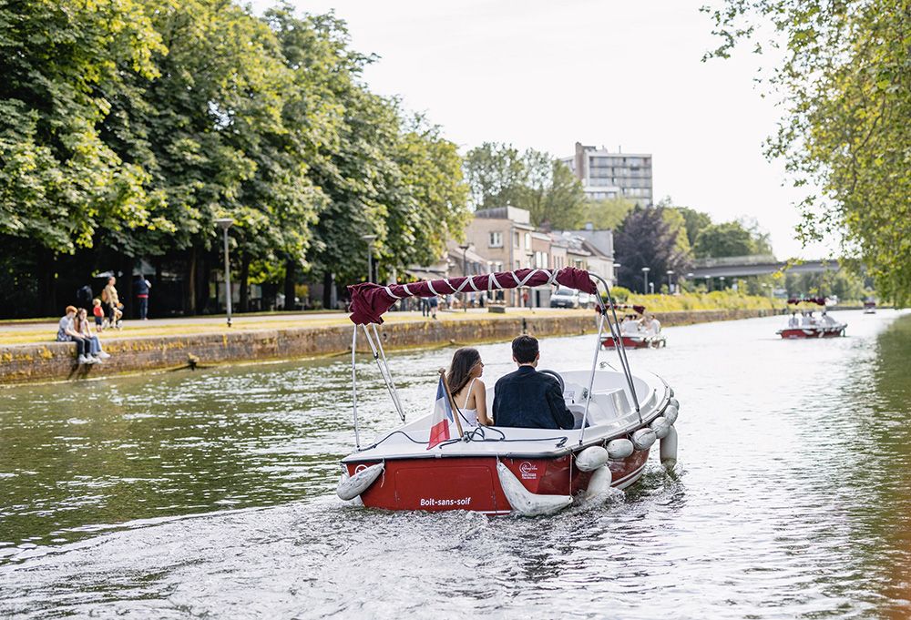 Nos bateaux électriques à Lille