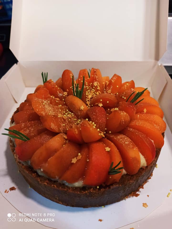 Tarte à l'abricot