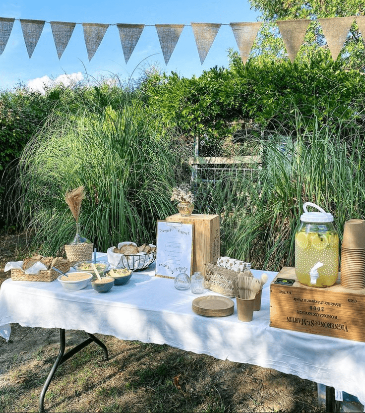Buffet champêtre