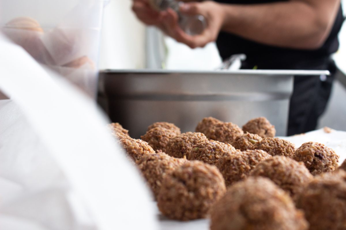 Atelier live mini burgers