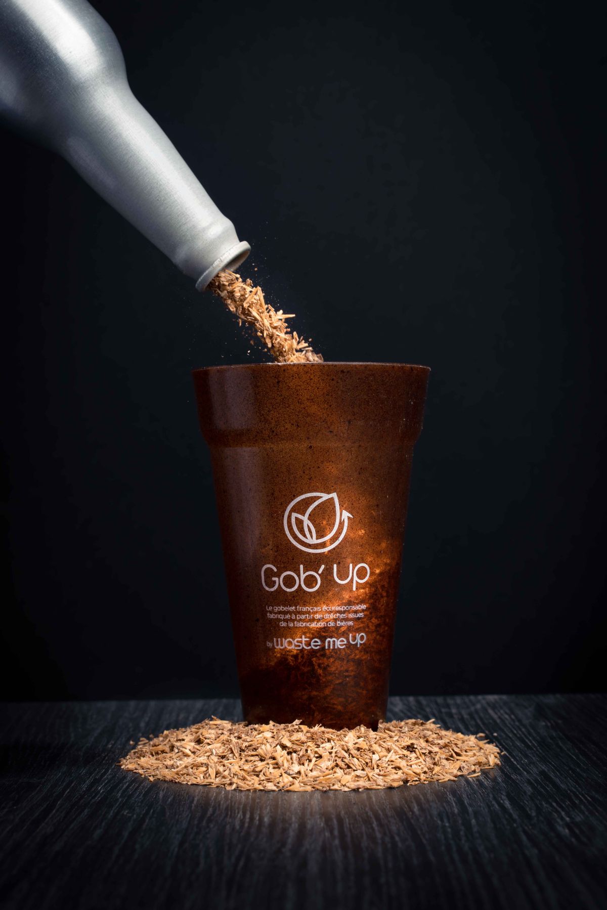 Gobelet recyclé et recyclable
